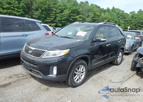 2014 Kia Sorento Lx V6 из США, поврежденный, VIN 5XYKT4A73EG490292